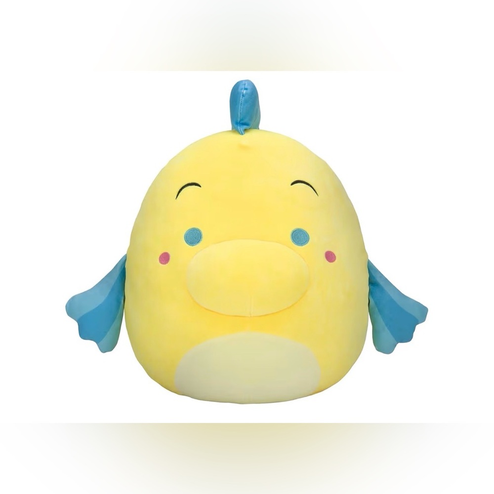Squishmallow Disney Flounder EUC